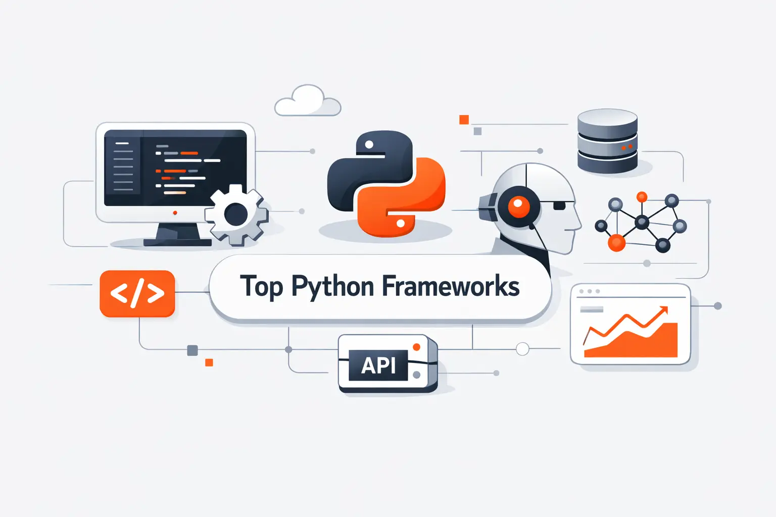 Top 20 Python Frameworks for Web Development, APIs, Data Apps, and AI Projects