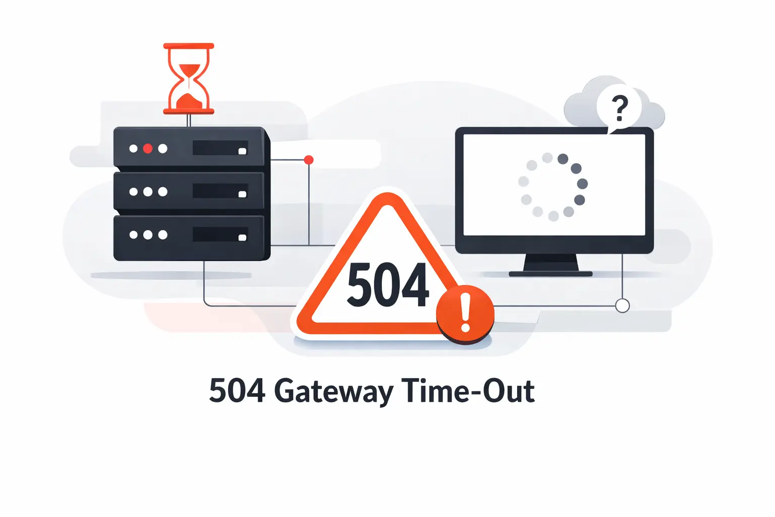 What a 504 Gateway Time-Out Error Means