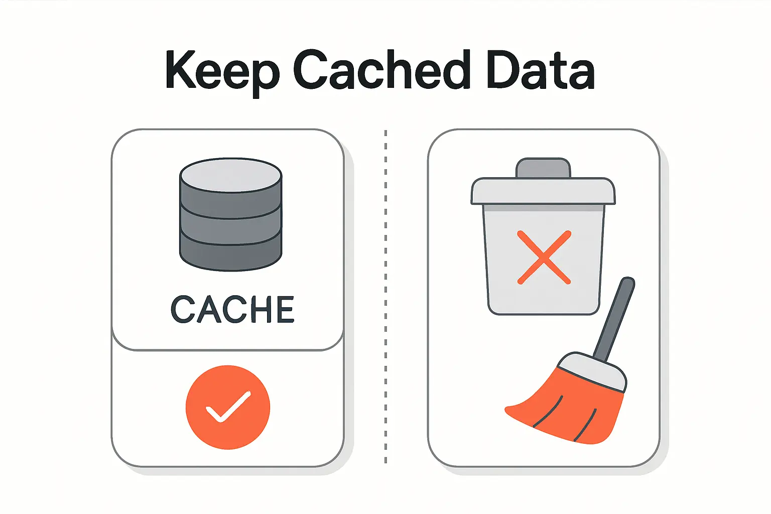 When to Keep Cached Data and When to Clear It
