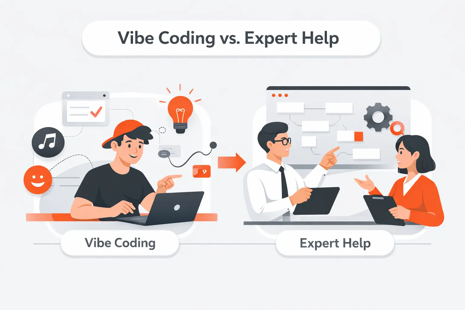 When Vibe Coding Makes Sense and When to Bring in Experts